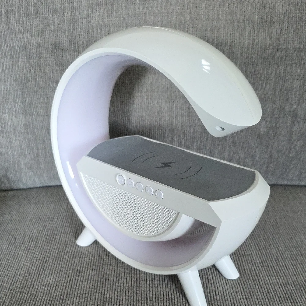 LED Wireless Charging Speaker with Color Selections Model BT 2301, New
